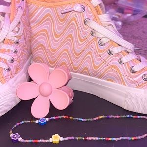 “Field of flowers necklace” $7 diy necklace